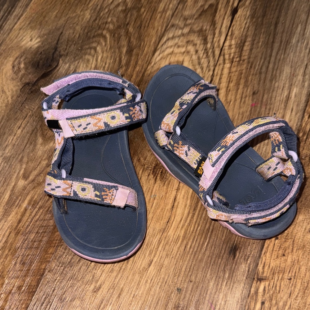 Kids Pink and Blue Tevas